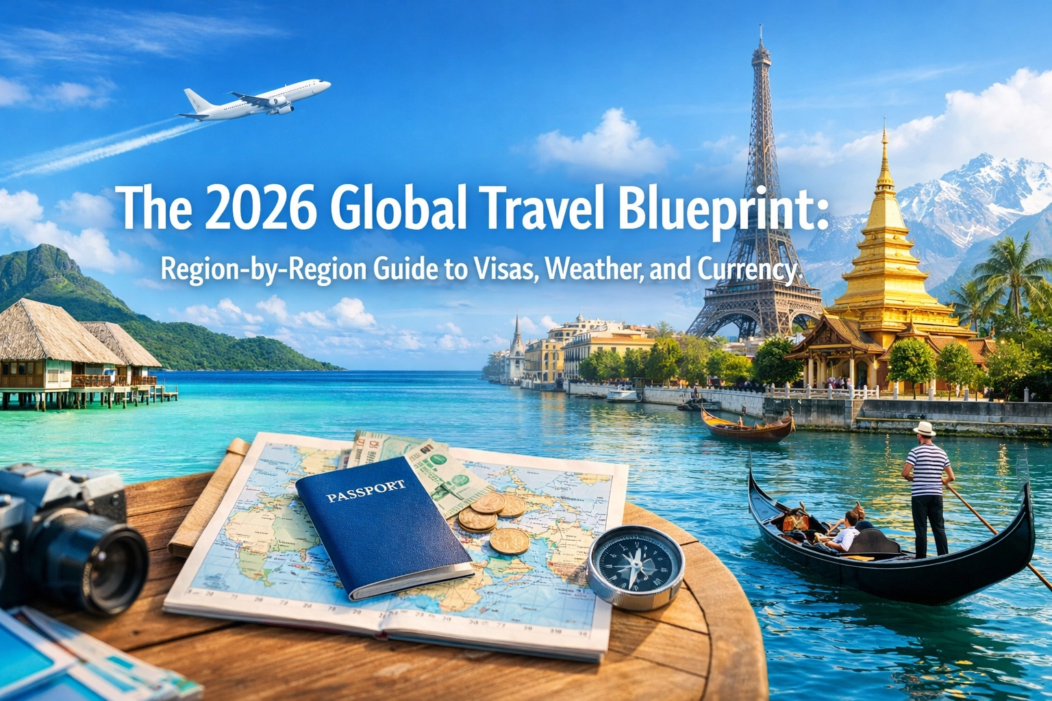 The 2026 Global Travel Blueprint: Region-by-Region Guide to Visas, Weather, and Currency