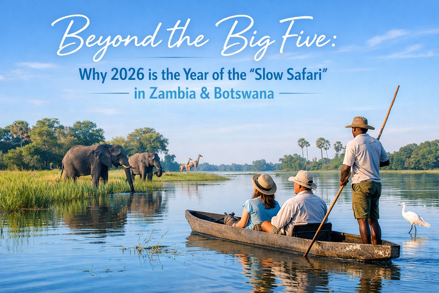 Beyond the Big Five: Why 2026 is the Year of the ‘Slow Safari’ in Zambia & Botswana