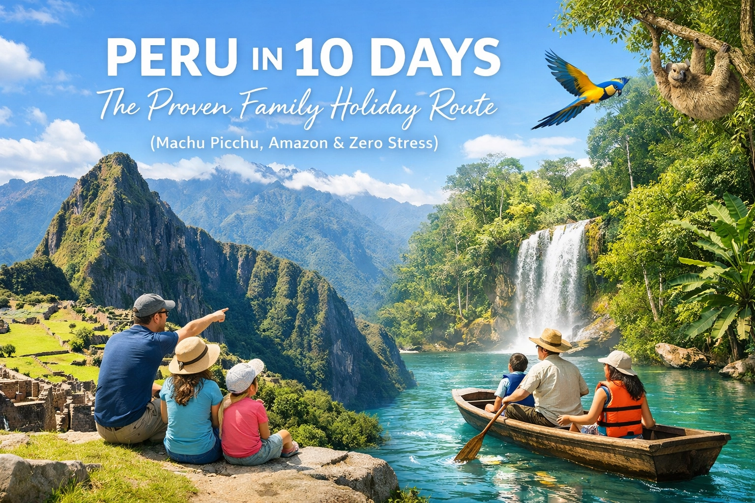 Peru in 10 Days: The Proven Family Holiday Route (Machu Picchu, Amazon & Zero Stress)
