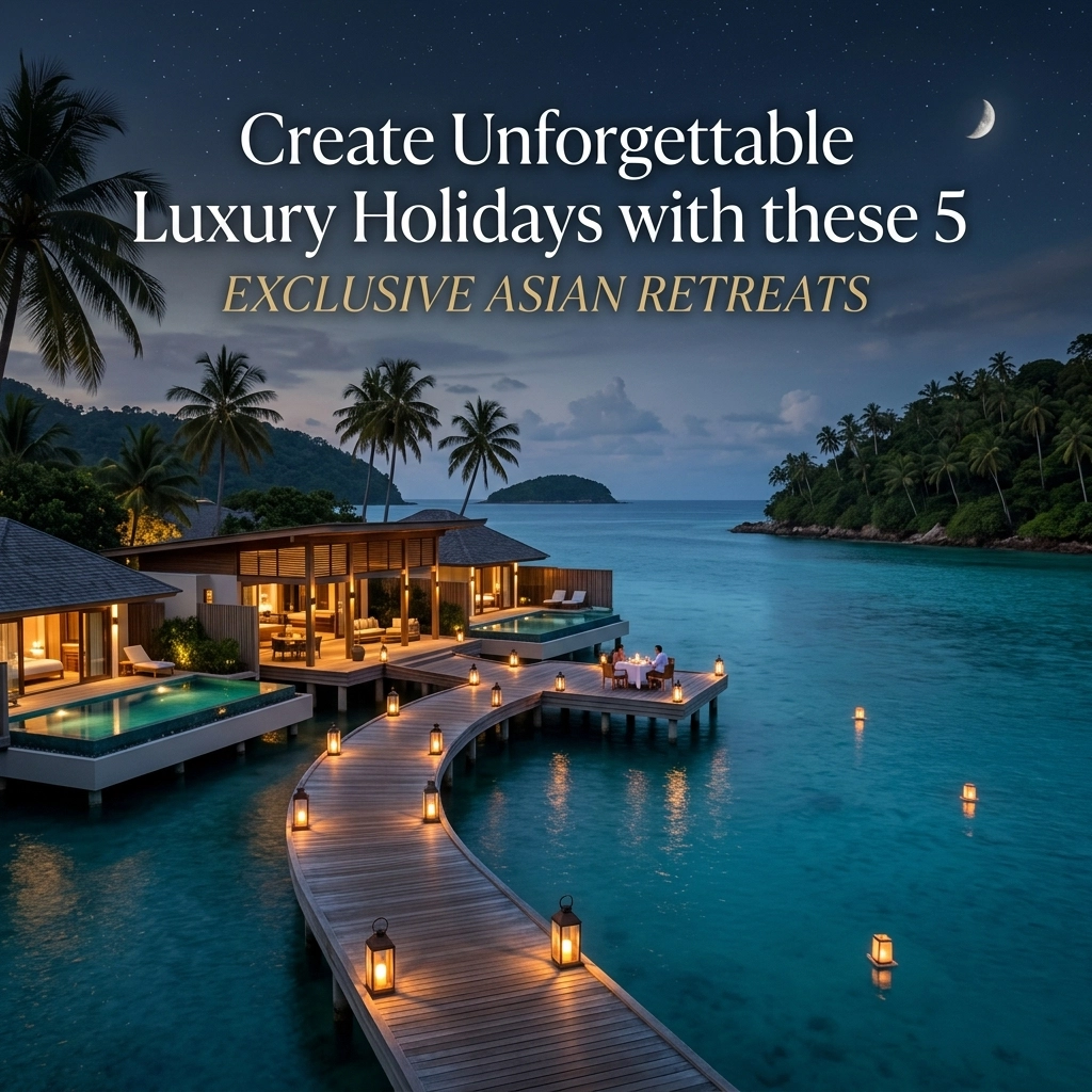 Create Unforgettable Luxury Holidays with these 5 Exclusive Asian Retreats