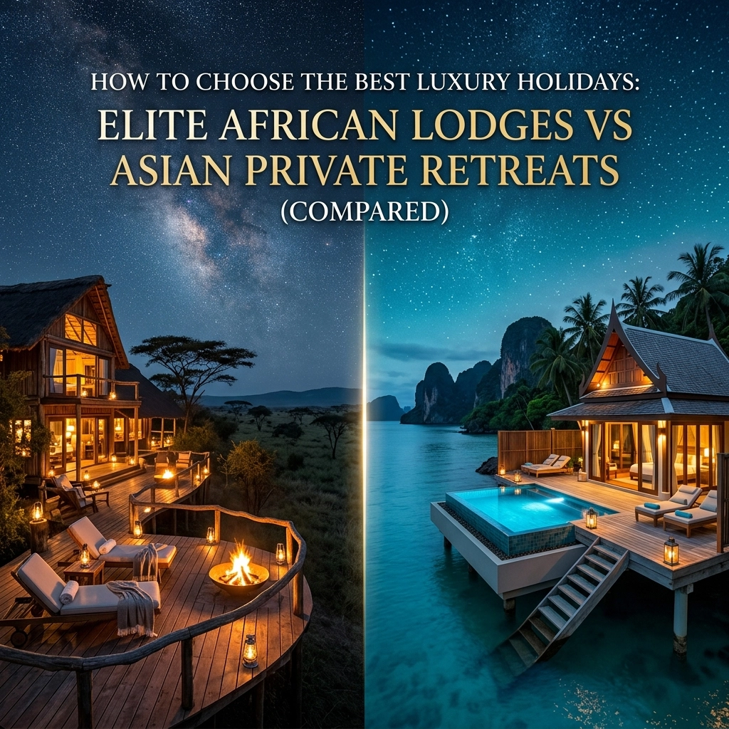 How to Choose the Best Luxury Holidays: Elite African Lodges vs Asian Private Retreats (Compared)