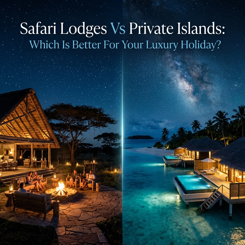 Safari Lodges Vs Private Islands: Which Is Better For Your Luxury Holiday?